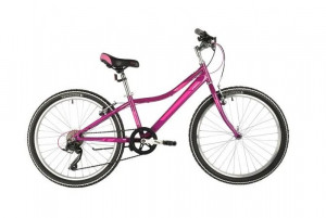Велосипед FOXX 24&quot; Jasmine, фиолетовый (2021) 
