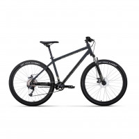 Велосипед Forward APACHE 29 2.0 D темно-серый/черный рама 17" (2023)