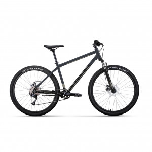 Велосипед Forward APACHE 29 2.0 D темно-серый/черный рама 17&quot; (2023) 