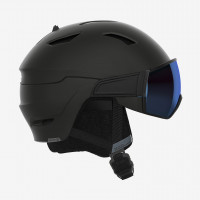 Шлем Salomon DRIVER SIGMA Black/Blue (2022)