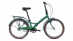 Велосипед Forward ENIGMA 24 3.0 зеленый матовый/желтый рама 14&quot; (2022) 