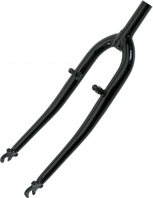 Вилка жесткая 28"х1" сталь, черный (5-392852) 