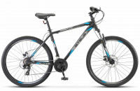 Велосипед Stels Navigator-700 MD 27.5" F020 черный матовый рама: 21" (2023)