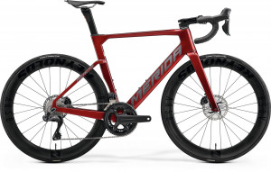 Велосипед Merida Reacto 8000 28&quot; DarkStrawberry/Grey Рама: M (54 cm) (2022) 