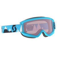 Маска Scott Junior Agent Goggle blue/white/enhancer