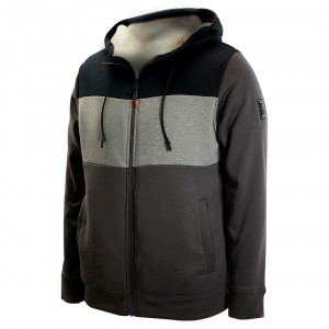 Толстовка BAUER FLC SHERPA FULL ZIP HOODIE-BLK (2022) (1059405) 