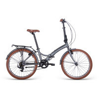 Велосипед Aspect Komodo 7 24" серый (2025)
