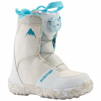 Ботинки для сноуборда детские Burton Grom Boa White/Blue (2021)