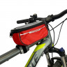 Велосумка на раму велосипеда с держателем для телефона Vitokin красная - Велосумка на раму велосипеда с держателем для телефона Vitokin красная