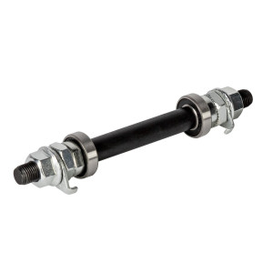 Ось для передней втулки Bike Parts 140 мм под гайки 