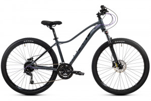 Велосипед Aspect Aura Pro 27.5&quot; серо-фиолетовый (2021) 