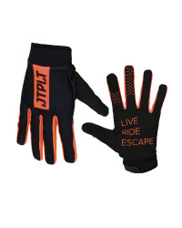 Перчатки Jetpilot Matrix Pro Super Lite Glove Full Finger Black/Orange (2020)
