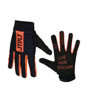 Перчатки Jetpilot Matrix Pro Super Lite Glove Full Finger Black/Orange (2020) 