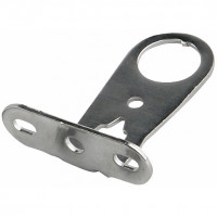 Крепеж для велокорзины Stels F17 для штока передней вилки 25.4 мм стальной серебристый 270011