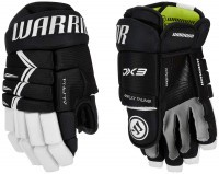 Перчатки хоккейные Warrior Alpha DX3 SR чёрный/белый