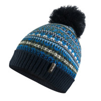 Шапка водонепроницаемая Dexshell Beanie Fair Isle синяя (DH362BLU) (2023)