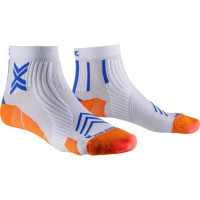 Носки X-Socks Run Expert Ankle white/orange/twyce blue W072