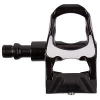 Педали M-Wave Drag-R1 5-313451 контактные, с шипами, черный