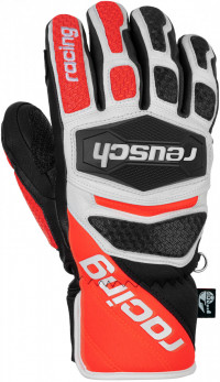 Перчатки Reusch Worldcup Warrior SC black/white/fluo red