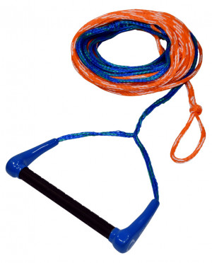 Фал с рукояткой воднолыжный 2-секционный Spinera Waterski Rope, 2 sec. Orange/Blue S21 (19378) 