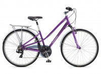 Велосипед Schwinn VOYAGEUR COMMUTE WOMEN 28" фиолетовый Рама S (14") (2022)