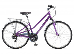 Велосипед Schwinn VOYAGEUR COMMUTE WOMEN 28&quot; фиолетовый Рама S (14&quot;) (2022) 