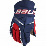 Перчатки Bauer Supreme M3 S23 SR navy/red/white (1061898) - Перчатки Bauer Supreme M3 S23 SR navy/red/white (1061898)