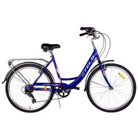 Велосипед Stels Legenda-290 V 26" Z010 (м) синий рама: 19" (2025)