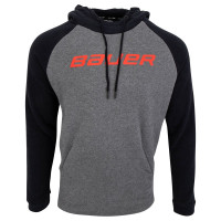 Толстовка BAUER VAPOR HOODIE SR - BLK/GRY (2021)