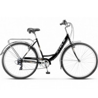 Велосипед Stels Legenda-390 V 28" Z010 (м) черный рама: 20" (2025)