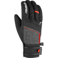 Перчатки Reusch Luca R-Tex Xt Black/Black Melange/Fire Red