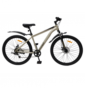 Велосипед Avenger C271D 27,5" бежевый металлик/черный рама: 17" (2026) 