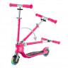 Самокат Globber Flow Foldable Junior Lights розовый - Самокат Globber Flow Foldable Junior Lights розовый