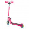 Самокат Globber Flow Foldable Junior Lights розовый - Самокат Globber Flow Foldable Junior Lights розовый