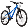 Велосипед Novatrack Extreme 7.V 24" синий/белый рама: 11" (2025) - Велосипед Novatrack Extreme 7.V 24" синий/белый рама: 11" (2025)