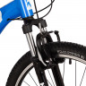 Велосипед Novatrack Extreme 7.V 24" синий/белый рама: 11" (2025) - Велосипед Novatrack Extreme 7.V 24" синий/белый рама: 11" (2025)