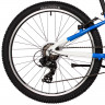 Велосипед Novatrack Extreme 7.V 24" синий/белый рама: 11" (2025) - Велосипед Novatrack Extreme 7.V 24" синий/белый рама: 11" (2025)