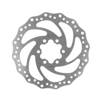 Торм. диск M-WAVE 5-360643 (ротор) для диск. тормоза 140мм+6болтов нерж. сталь серебр.