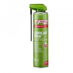 Смазка тефлоновая Weldtite TF2 Ultimate Spray универсальная для цепи/тросов/перекл./систем 400 мл 