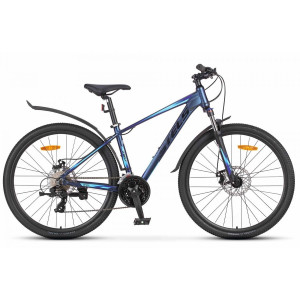 Велосипед Stels Navigator 720 MD 27.5" темно-синий рама: 15.5" (2026) 