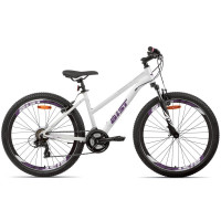 Велосипед Aist Rosy 1.0 26" белый/фиолетовый рама: 13" (2026)