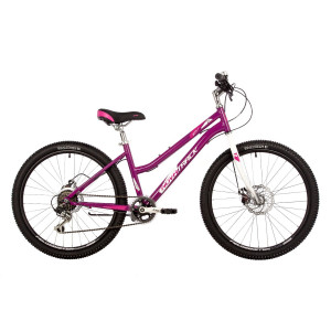 Велосипед Novatrack Jenny D 24&quot; пурпурный рама: 14&quot; (2023) 