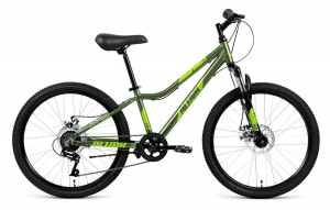 Велосипед ALTAIR AL 24 D зеленый Рама: 12&quot; (2021) 