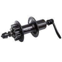 Втулка задняя Shimano FH-M475L QR 32H 8/9/10-ск. OLD: 135mm ось: 146mm QR: 170mm под диск (6 Bolt)