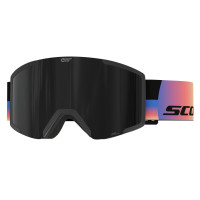 Маска Scott Shield Goggle FWT Limited Edition black/orange + AMP black chrome S3 Маска Scott Shield Goggle FWT Limited Edition black/orange + AMP black chrome S3