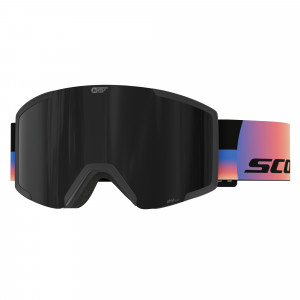 Маска Scott Shield Goggle FWT Limited Edition black/orange + AMP black chrome S3 