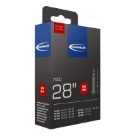 Велокамера 28" Schwalbe SV20 28(700С)/27х0.7-1.00 Extra Light (18/25-622/630) IB 40mm (05-10426343)