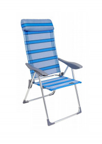 Складное кресло Gogarden Sunday 5 позиций голубое (2020)