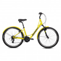 Велосипед Aspect Citylife 26" желтый/черный рама: 14.5" (2023)