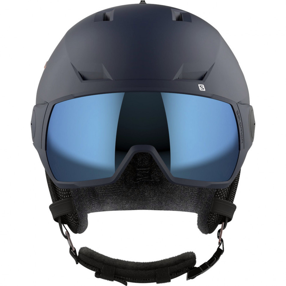 Шлем с визором Salomon Icon Lt Visor Wisteria (2022) купить со скидкой ...